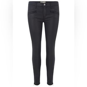 NWT Current/Elliott SoHo Zip Stiletto black size 26